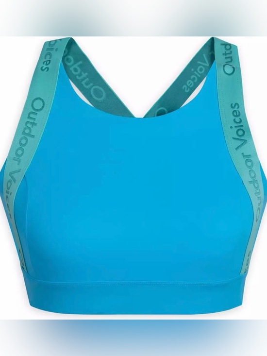 Disney Other - Disney Parks Outdoor Voices X Mickey Mouse Sports Bra Blue Size Medium Large NWT